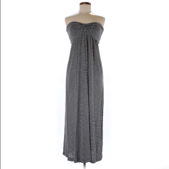 New York & Company Dresses & Skirts - New York & Company Gray Strapless Maxi Dress